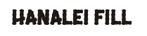 hanalei fill