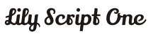 lily script one
