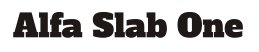 alfa slab one