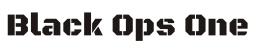 black ops one